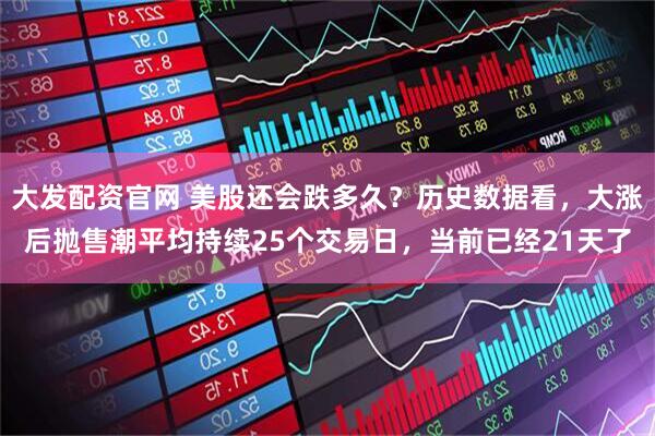 大发配资官网 美股还会跌多久？历史数据看，大涨后抛售潮平均持续25个交易日，当前已经21天了